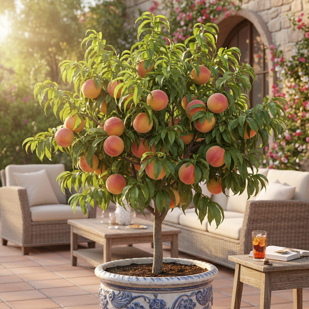 Dwarf Patio Peach Tree