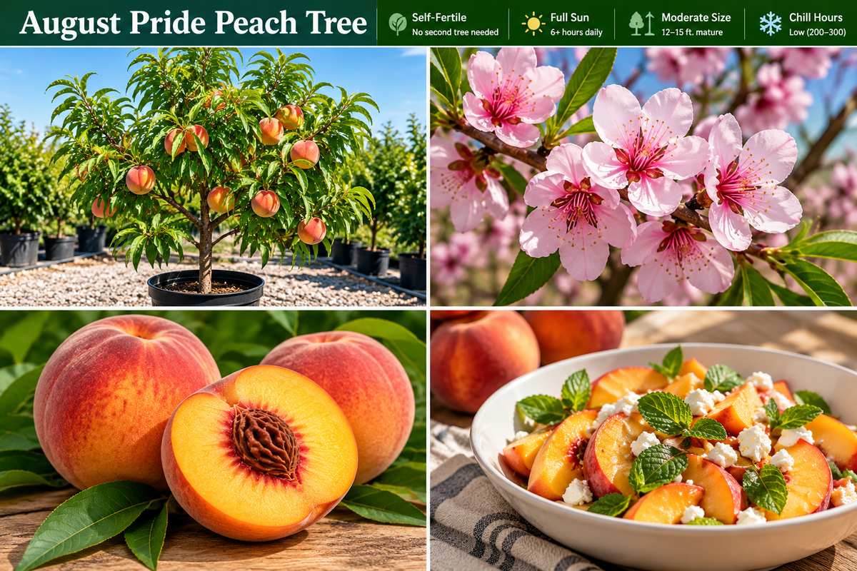 August Pride Peach Tree