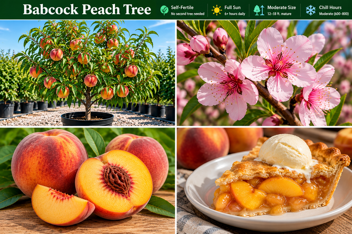Babcock Peach Tree