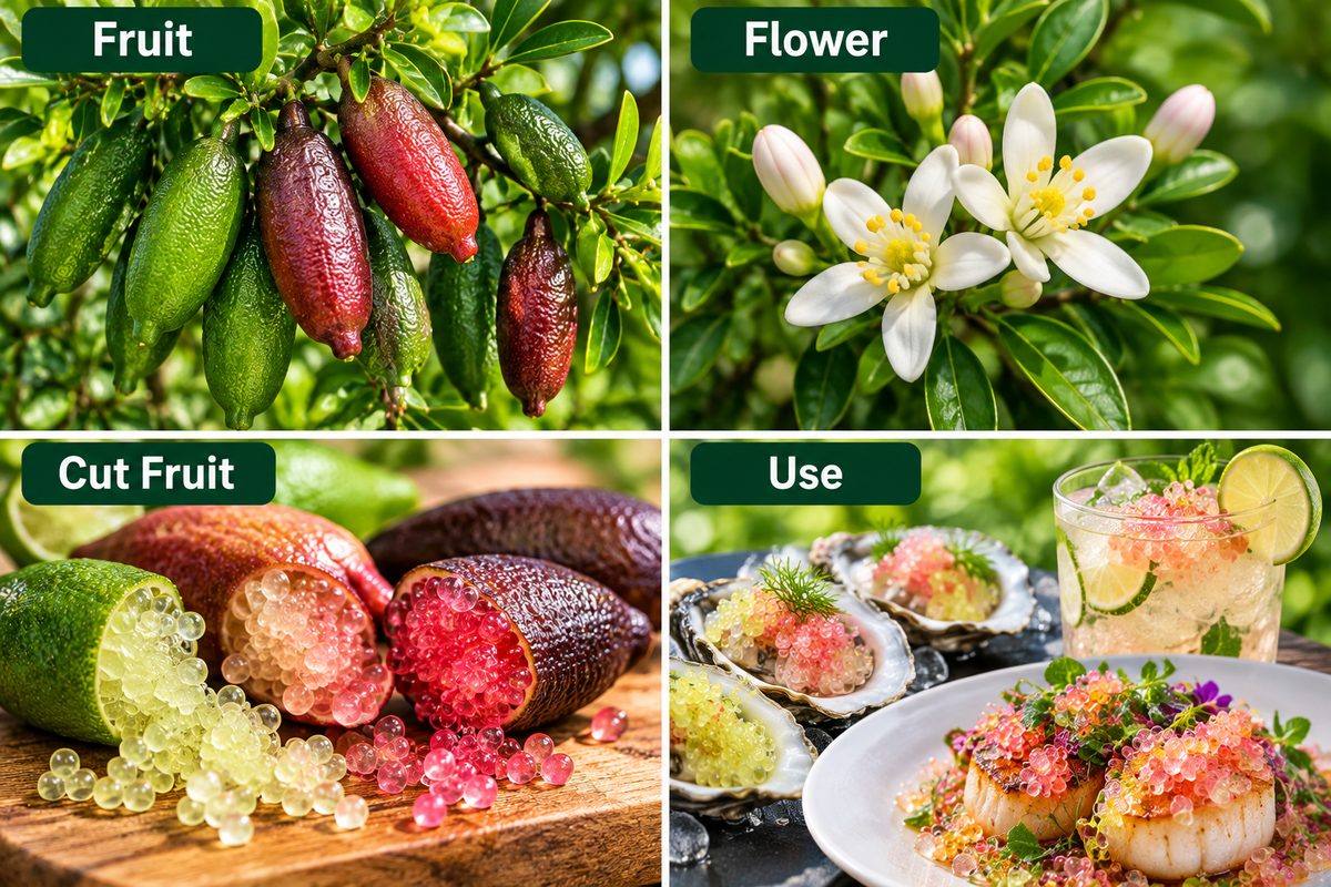 Australian Finger Lime Tree