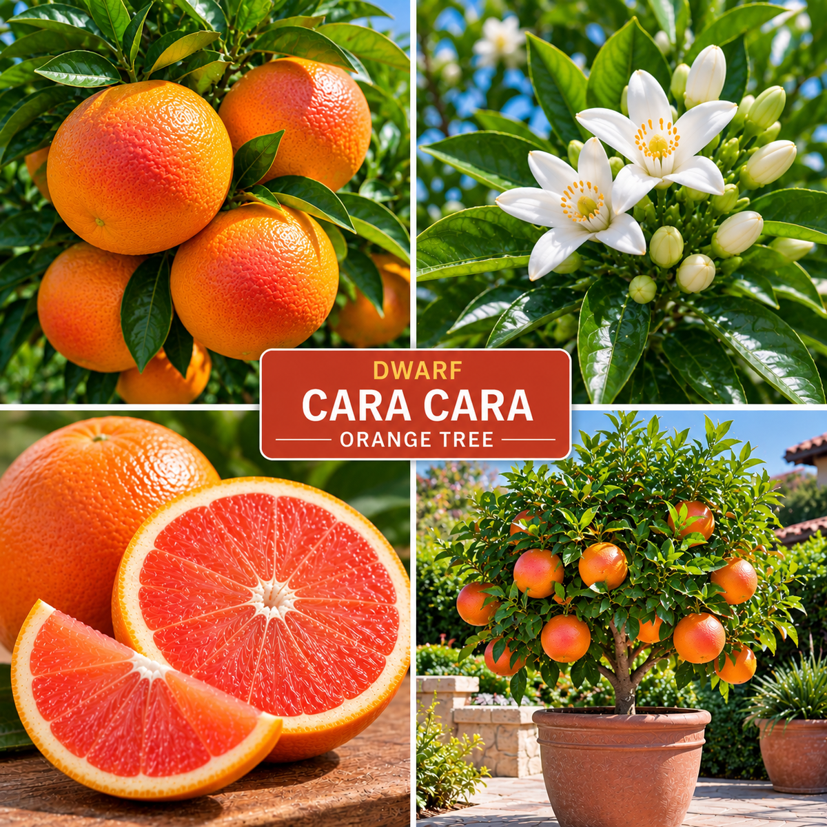 Dwarf Cara Cara Orange Tree