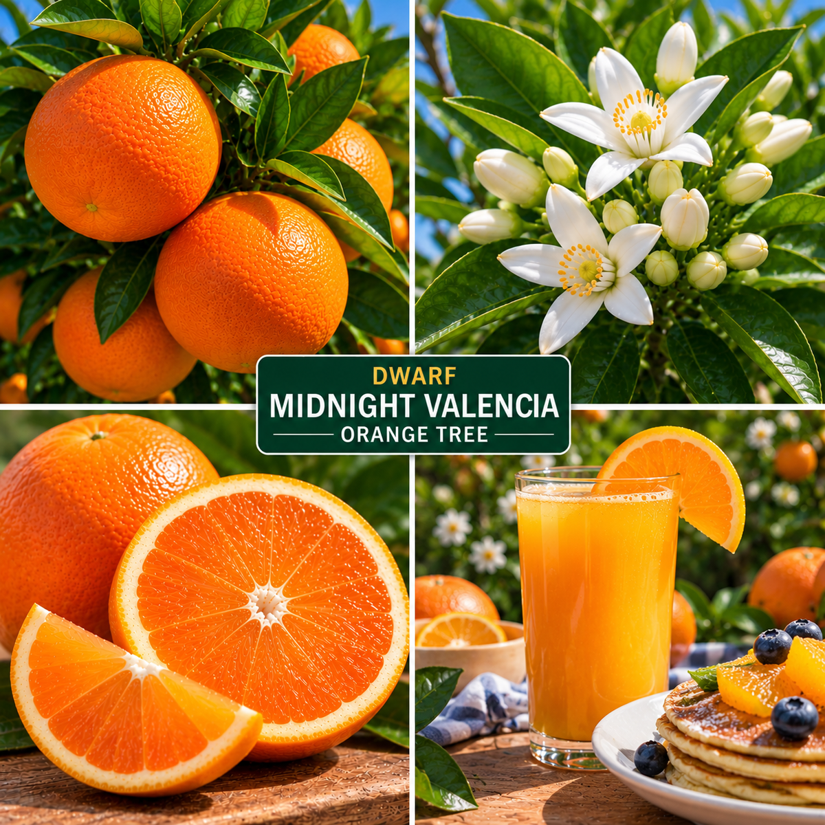 Dwarf Valencia Orange Tree