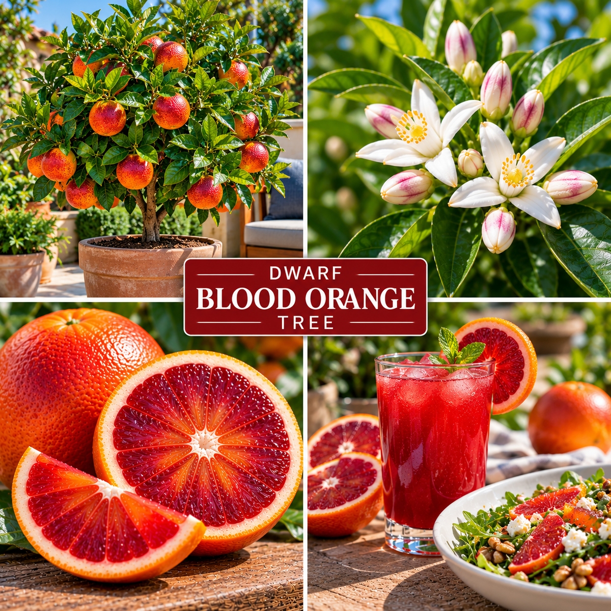 Dwarf Blood Orange Tree