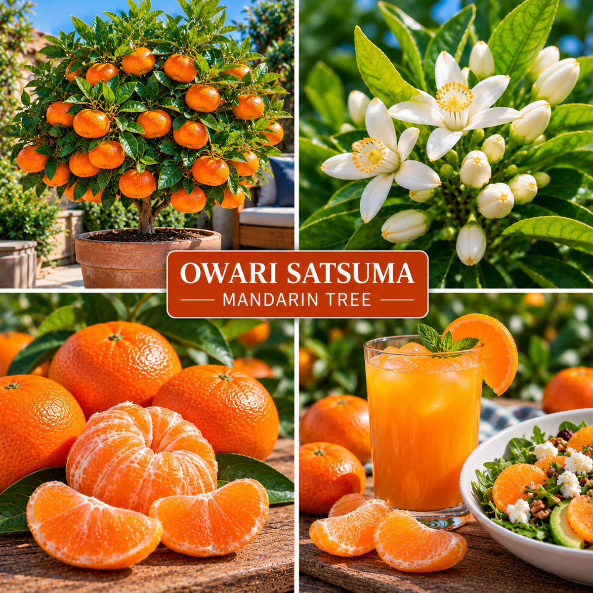 Owari Satsuma Mandarin Tree