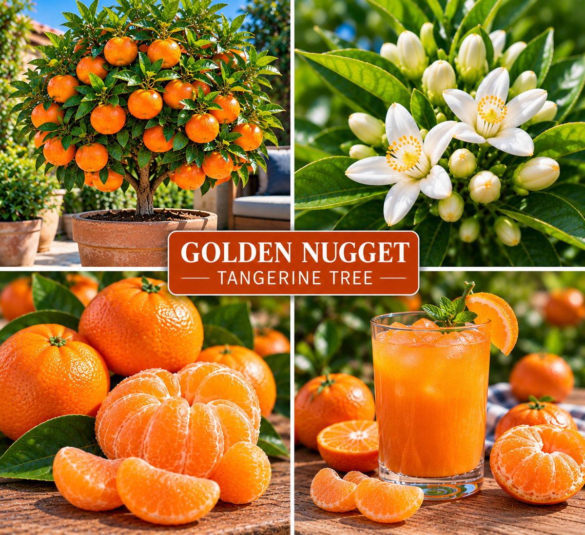 Gold Nugget Mandarin Tree
