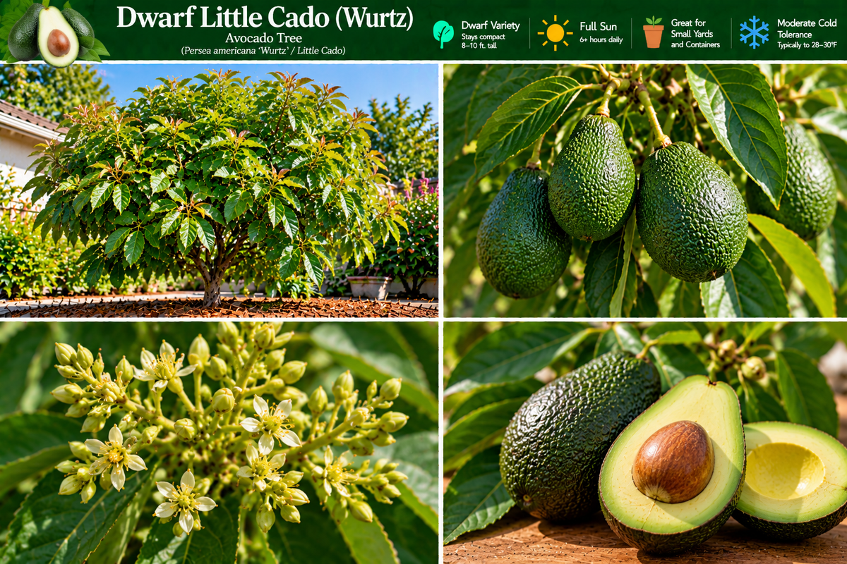 Dwarf Little Cado Avocado Tree