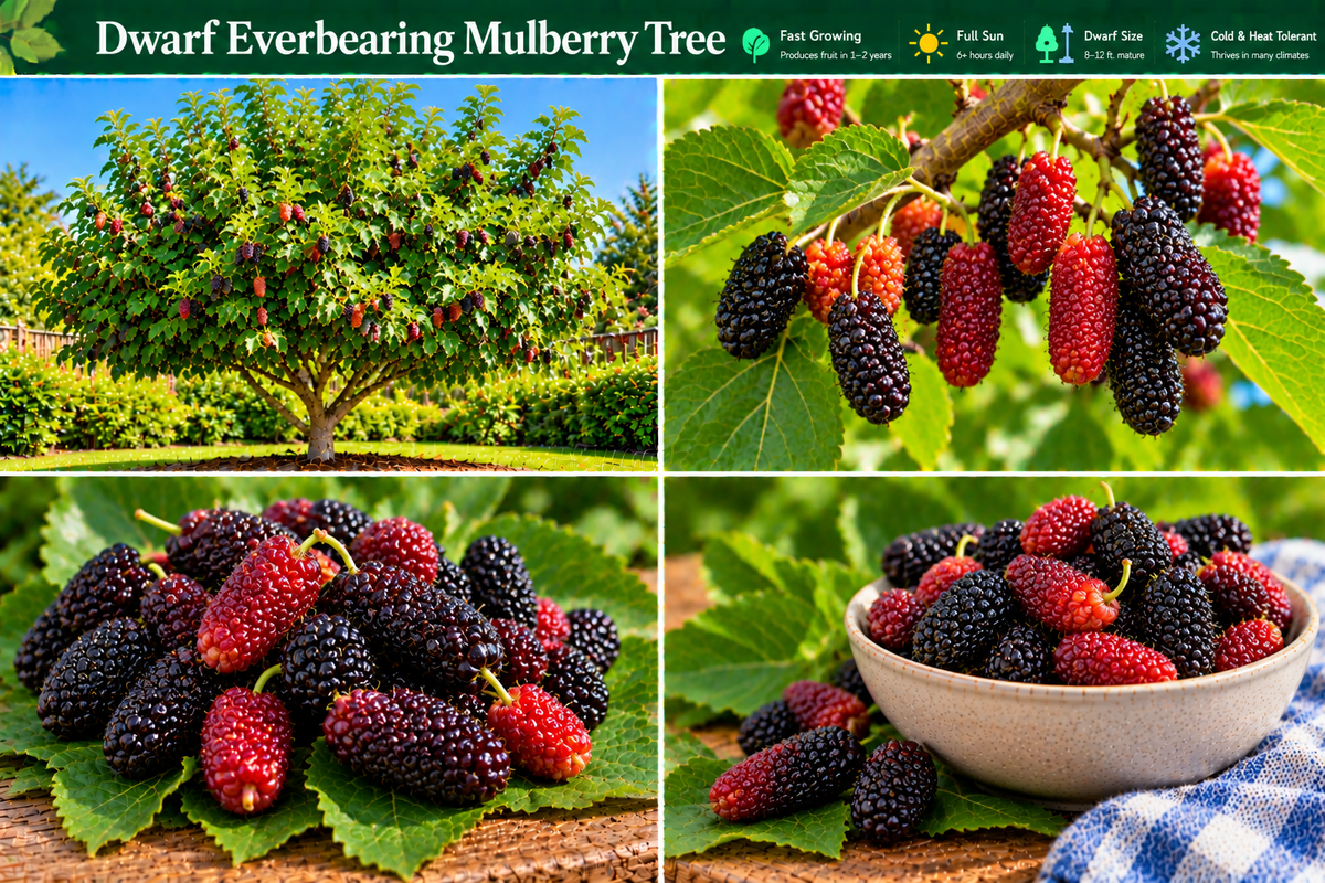 Dwarf Everbearing Mulberry