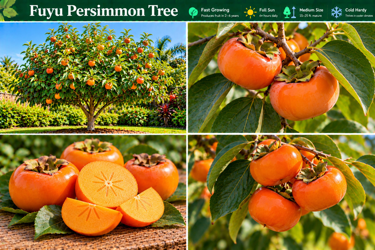 Fuyu Persimmon Tree