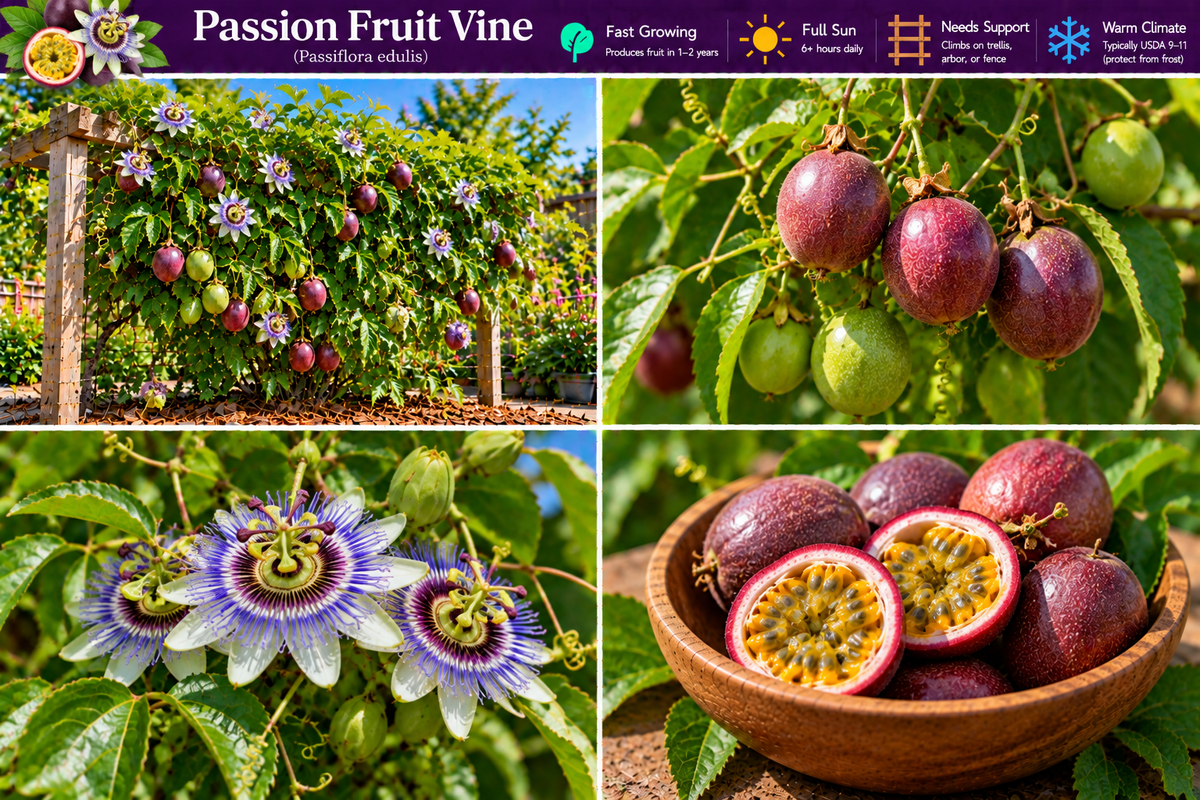 Passion Fruit Vine