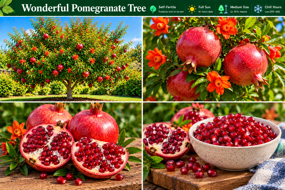 Wonderful Pomegranate Tree