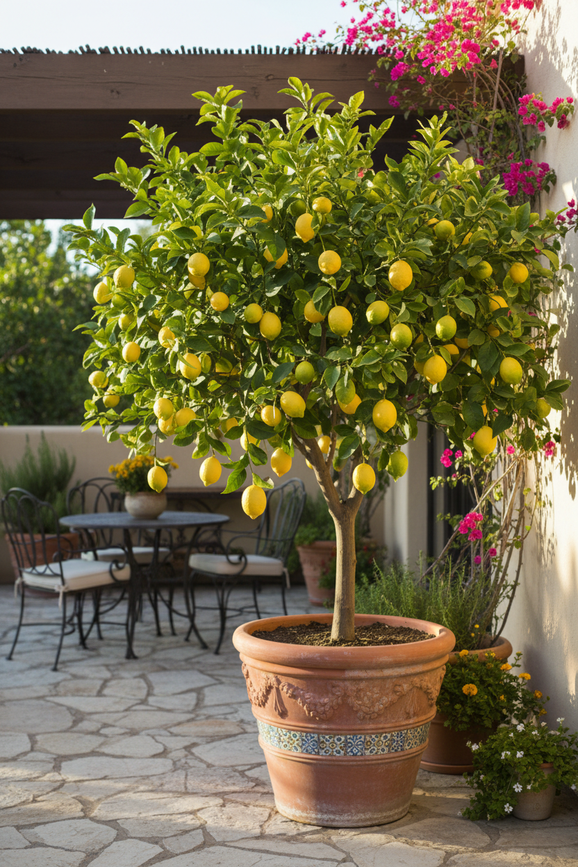 Dwarf Eureka Lemon Tree